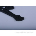 Racing drones parts woven carbon fiber sheet cutting